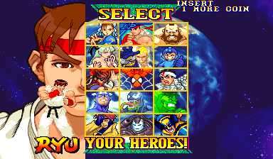 Marvel Vs. Capcom: Clash of Super Heroes (USA 980123) Screenthot 2
